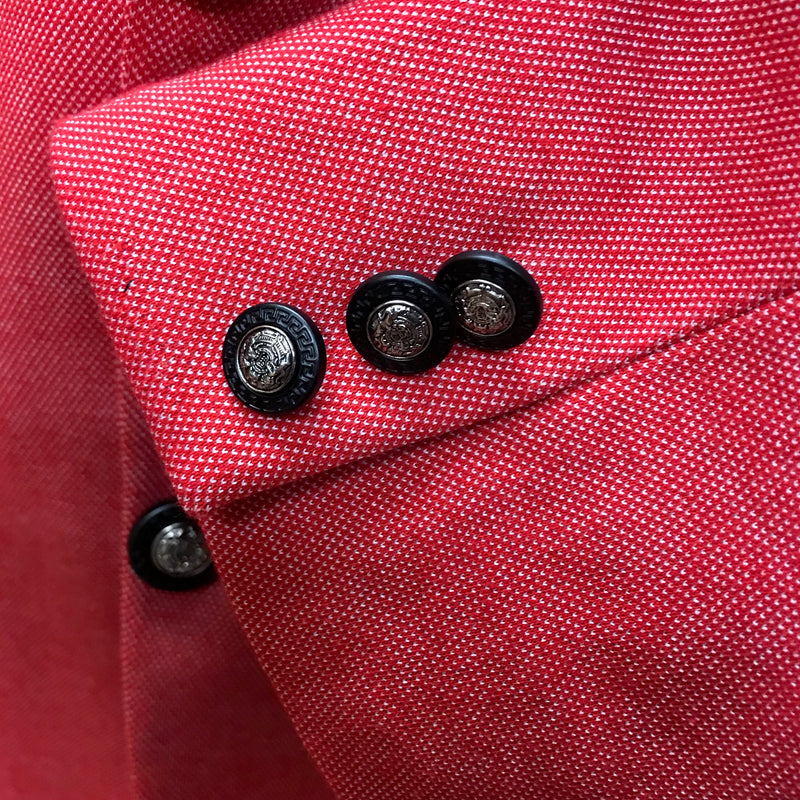 Rotes Sakko „Daniel Rozzi“ – ca. Gr. 48
