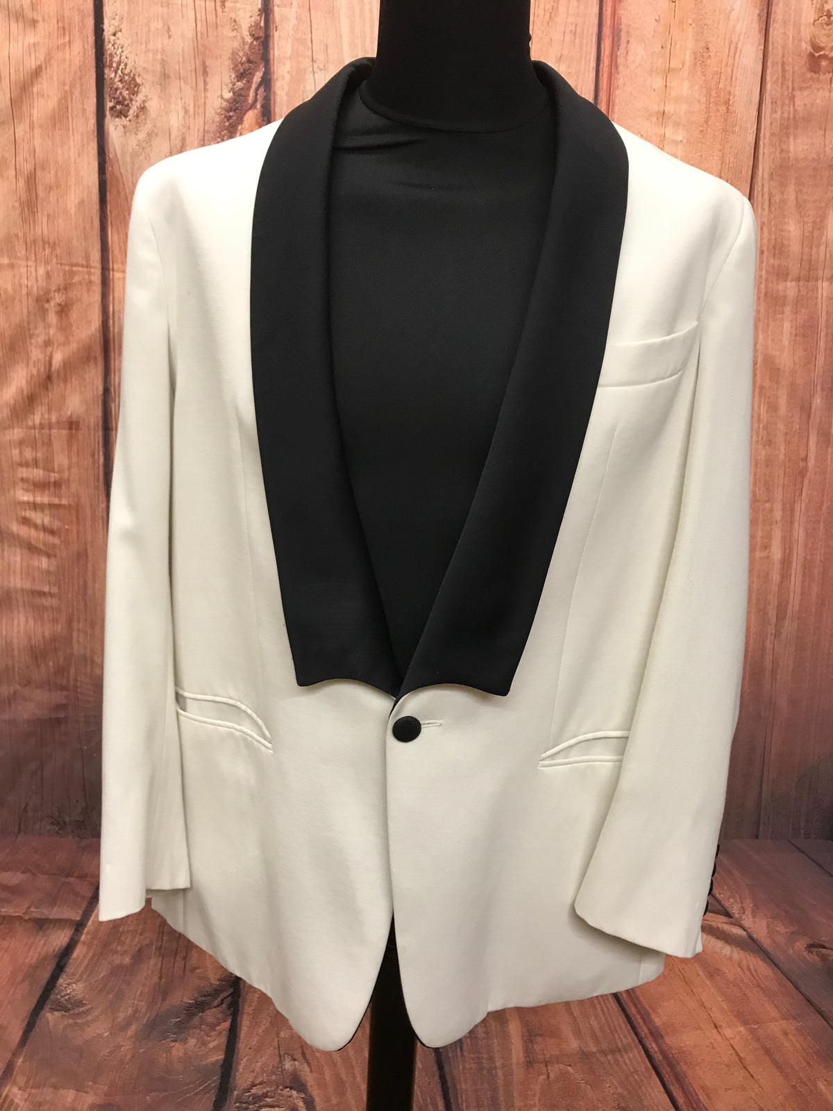 Cremefarbenes Dinner Jacket Vintage