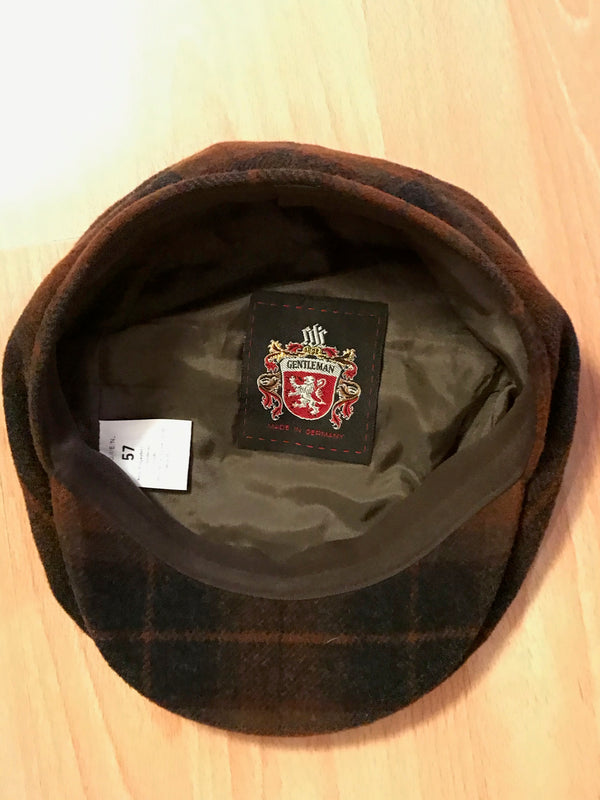 Schiebermütze Gr.57, Gatsby, Newboy Cap