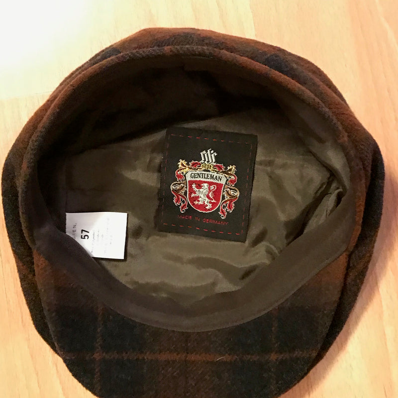 Schiebermütze Gr.57, Gatsby, Newboy Cap