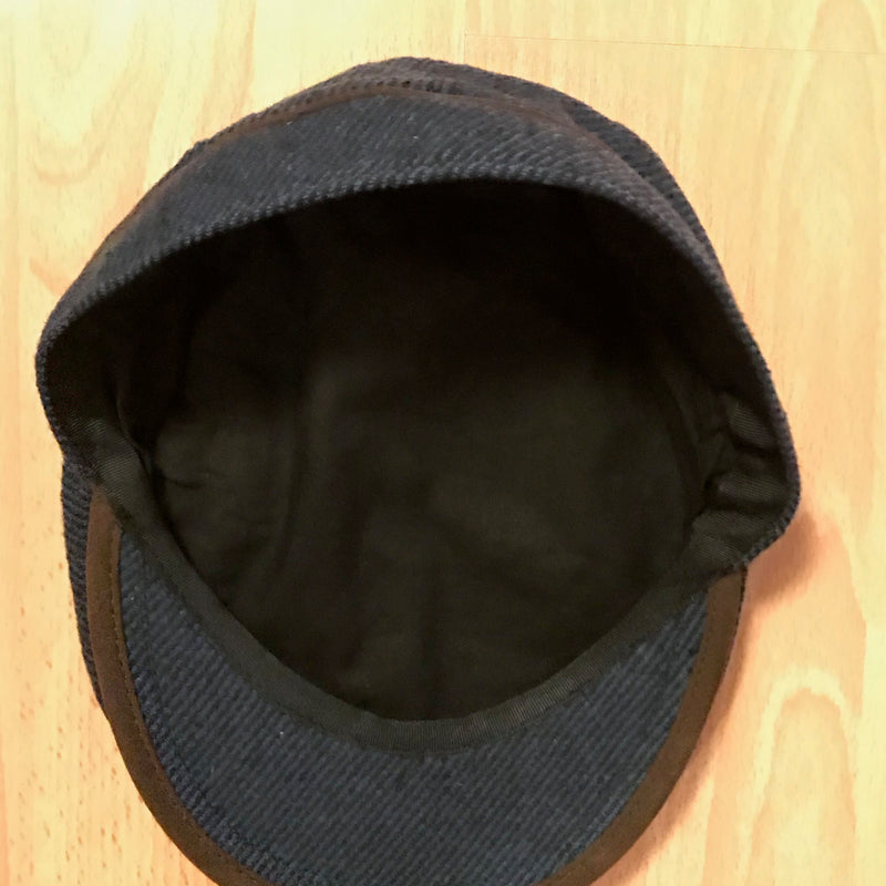 Schiebermütze Gr.58, dunkelblau meliert C&A