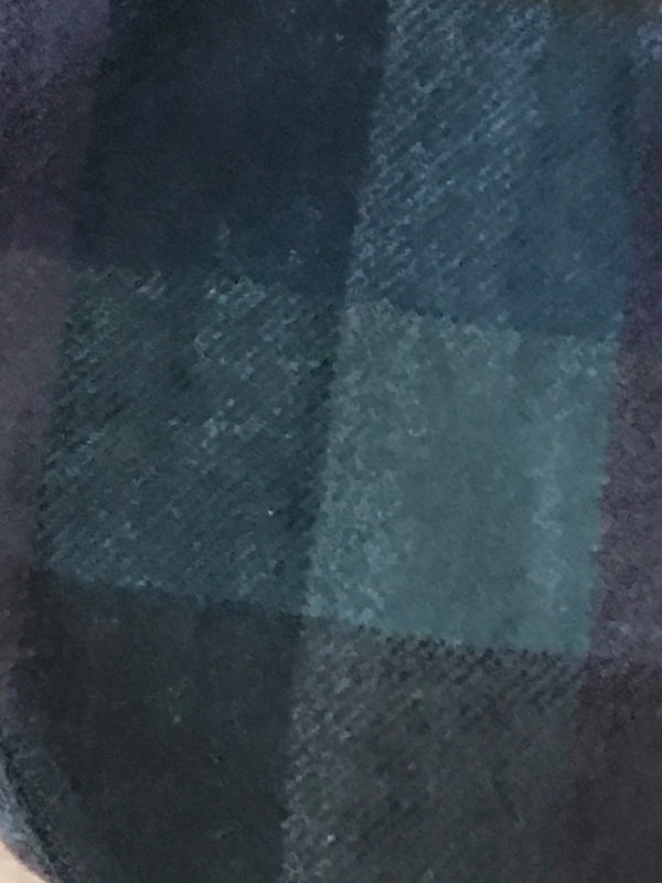 Schiebermütze Gr.56, Grün/Blau