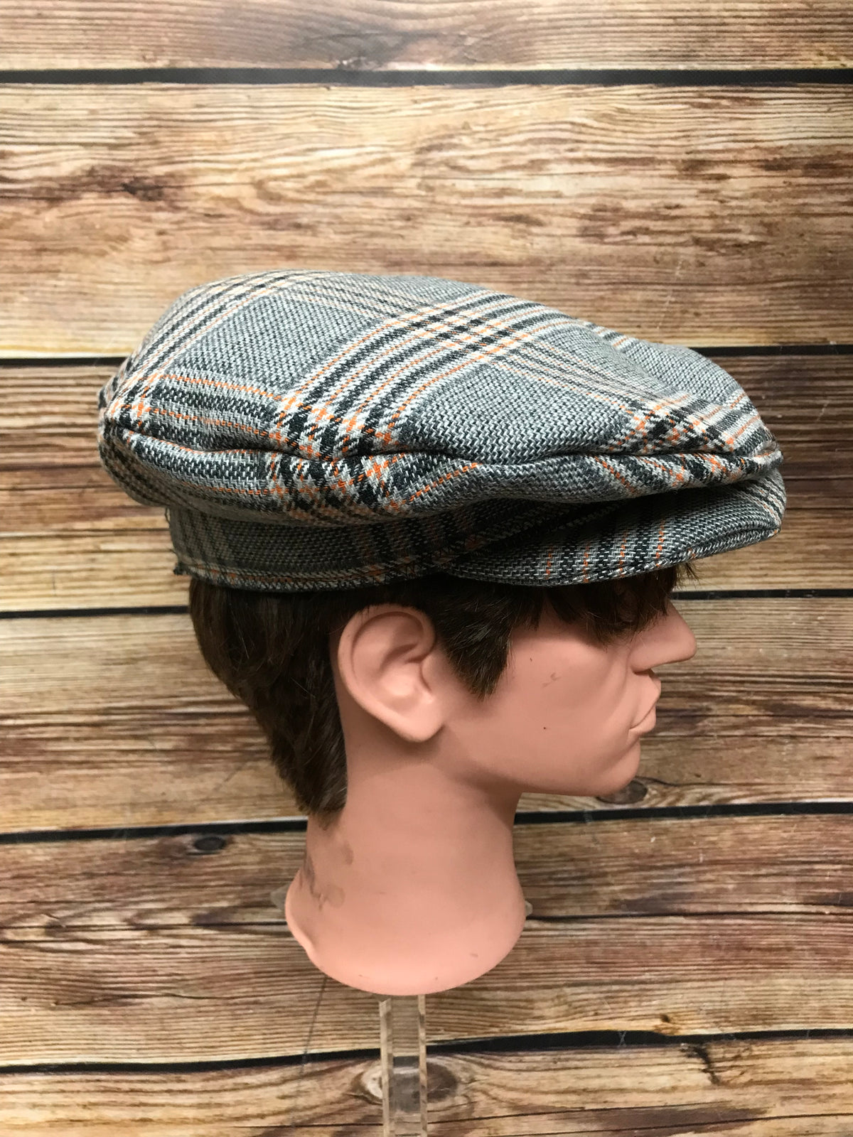 Casquette plate Peaky Blinders taille 62, faite à la main, unique