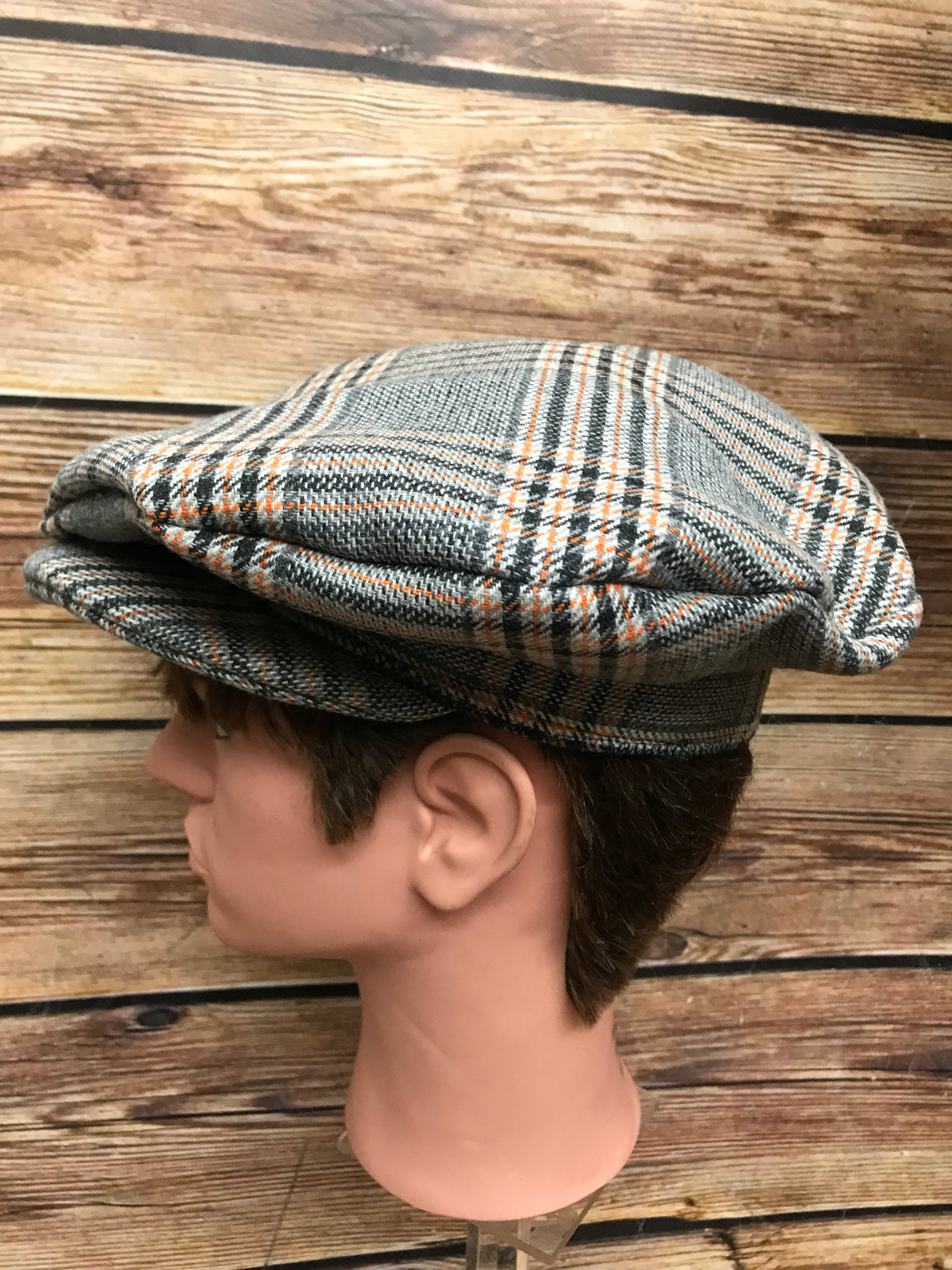 Casquette plate Peaky Blinders taille 62, faite à la main, unique