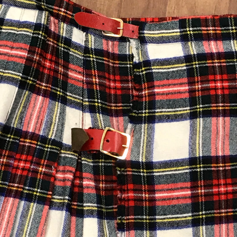 Kilt, Schottenrock vintage Bundweite ca. 86 cm, Gr.M