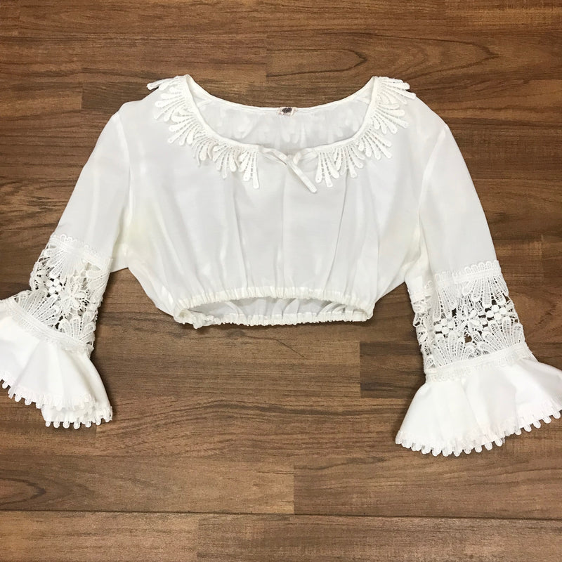 Vintage Dirndlbluse Gr.42 aus den 70er Jahren