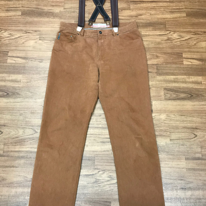 Komplettes Steampunk Kostüm Herren XL – Lederweste, Hose, Gamaschen & Accessoires