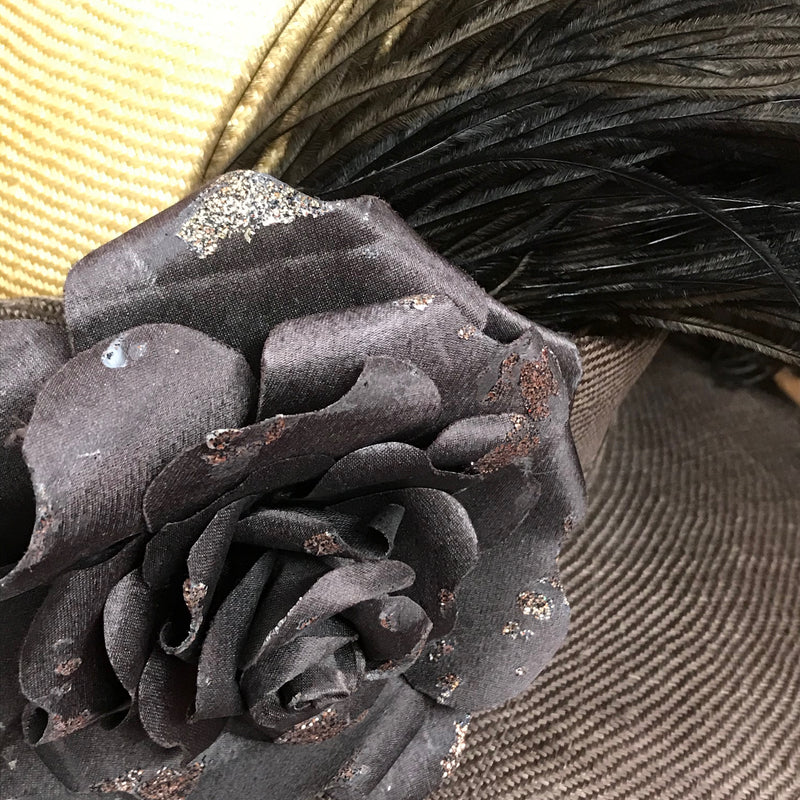 Steampunk Damenhut Ascot, hochwertig, Unikat