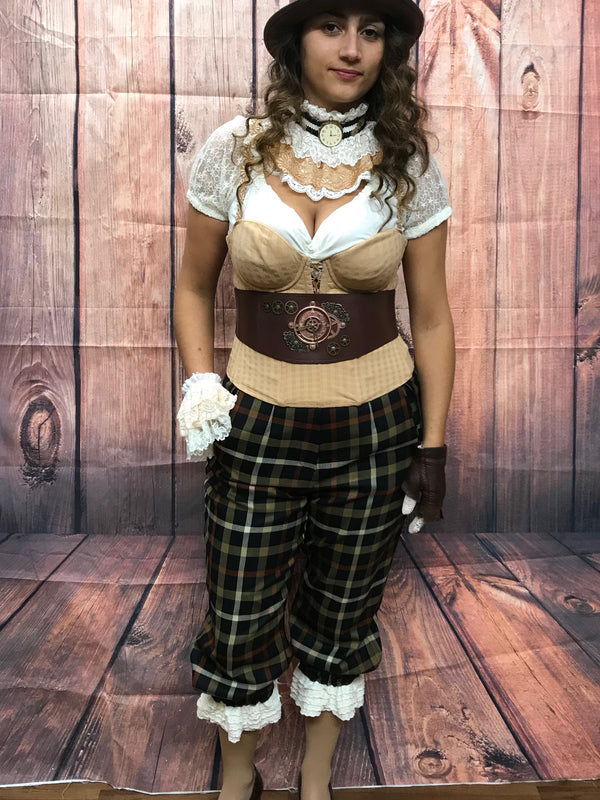 Steampunk Damen Outfit Vintage