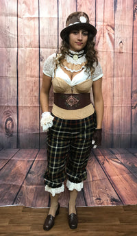 Steampunk Damen Outfit Vintage