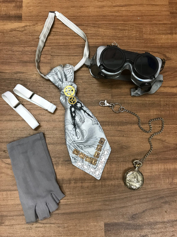 Hochwertiges Steampunk Kostüm für Herren Gr.52 Unikat