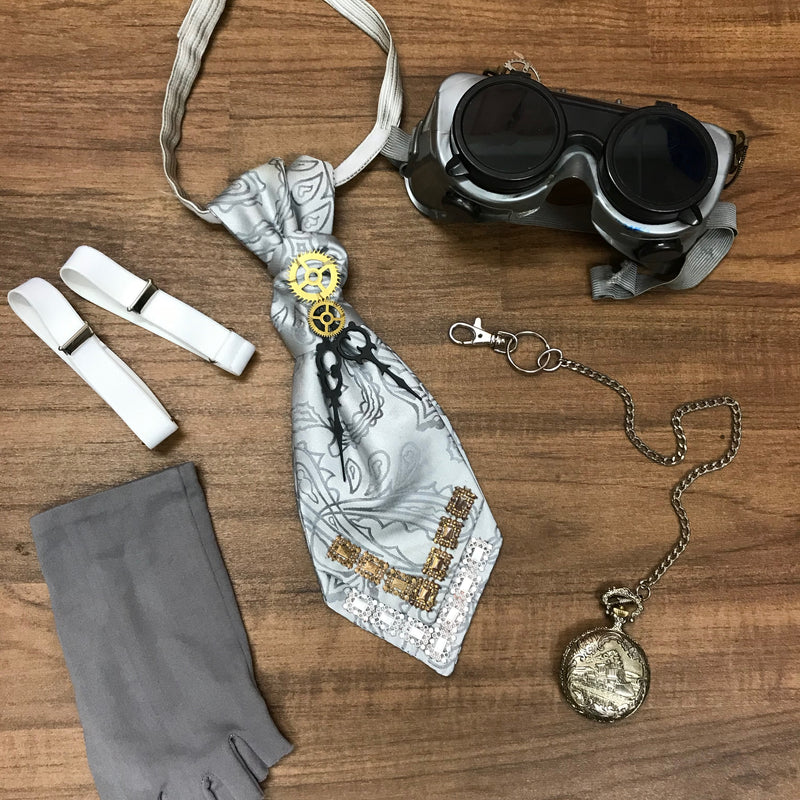 Hochwertiges Steampunk Kostüm für Herren Gr.52 Unikat