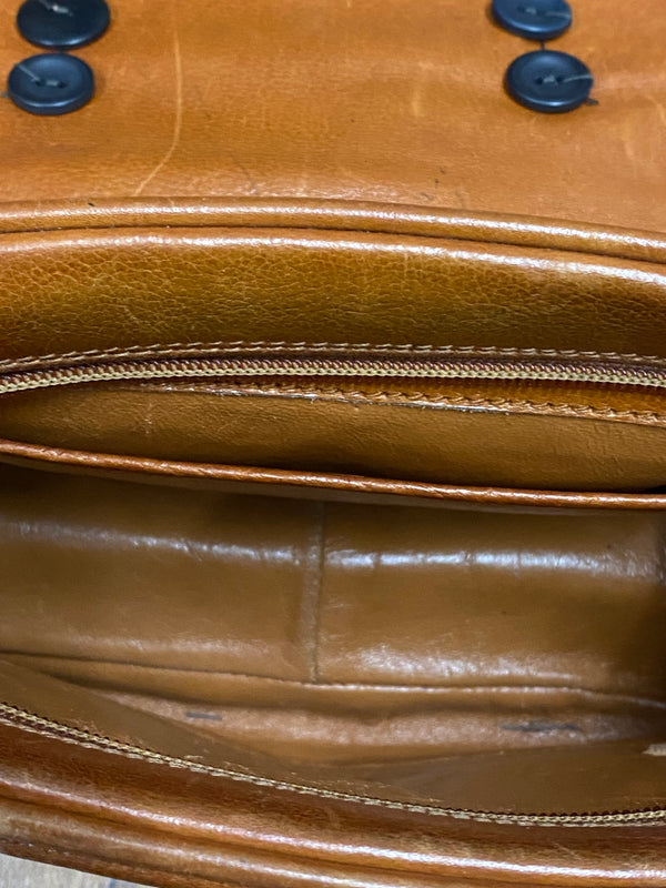 Steampunk-Vintage Handtasche Echtleder