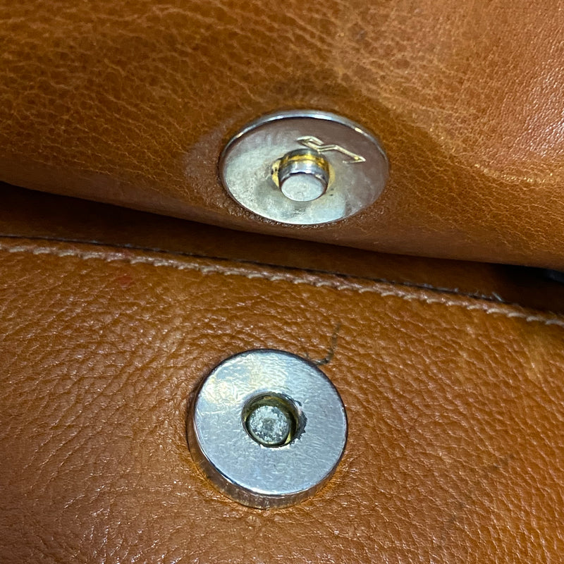 Steampunk-Vintage Handtasche Echtleder
