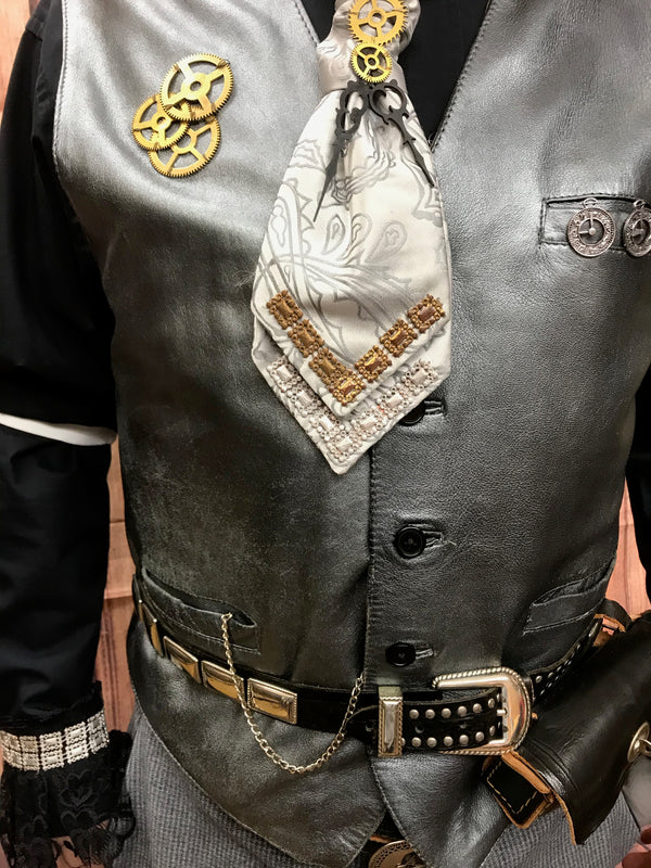 Hochwertiges Steampunk Kostüm für Herren Gr.52 Unikat