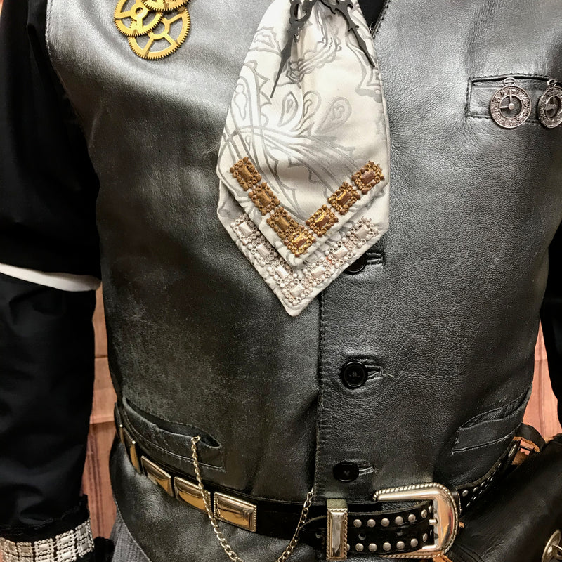 Hochwertiges Steampunk Kostüm für Herren Gr.52 Unikat