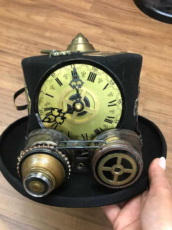 Hochwertiges Steampunk Komplett Kostüm Gr.50 Unikat