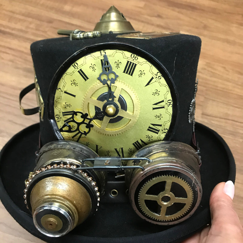 Hochwertiges Steampunk Komplett Kostüm Gr.50 Unikat