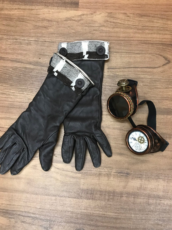 Steampunk Damen Outfit Gr. 42 – Jacke, Bloomers & Corsage