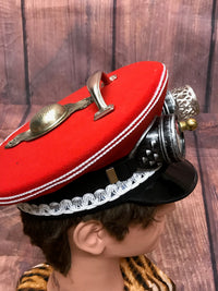 Steampunk Schirmmütze für Uniform, Gr.57