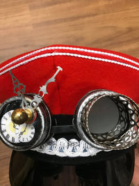 Steampunk Schirmmütze für Uniform, Gr.57