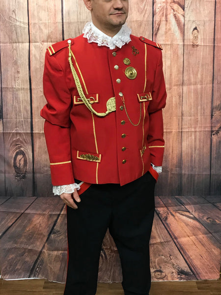 Hochwertiges Steampunk- Kostüm Uniform Gr.54 Unikat