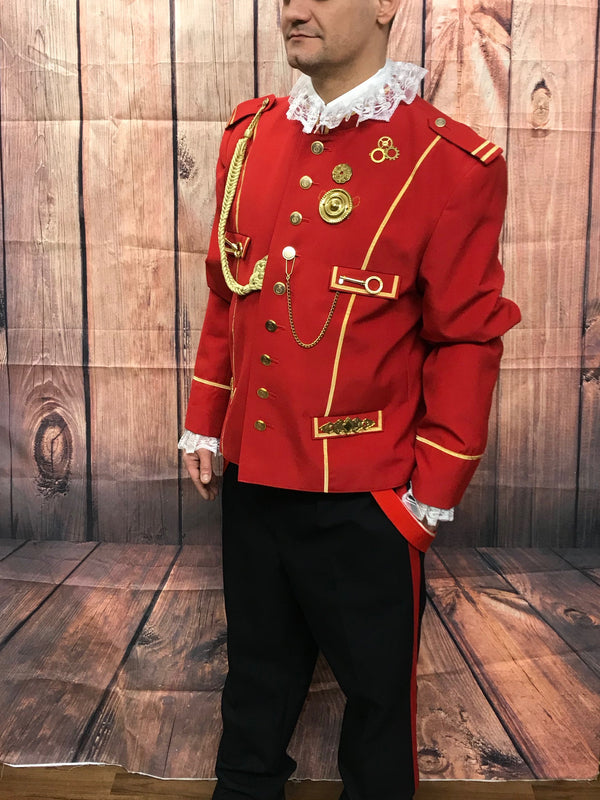 Hochwertiges Steampunk-Uniform-Set XL (siehe Maße)