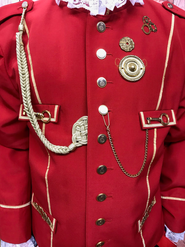 Hochwertiges Steampunk-Uniform-Set XL (siehe Maße)