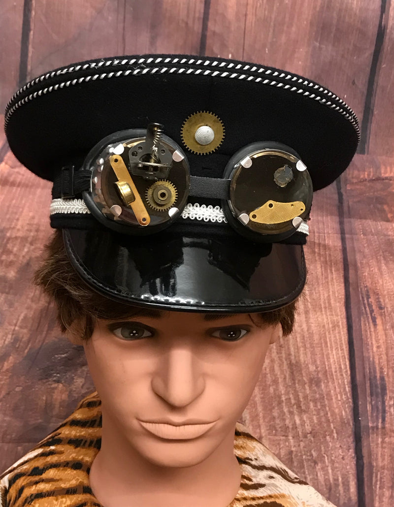 Steampunk Uniformmütze