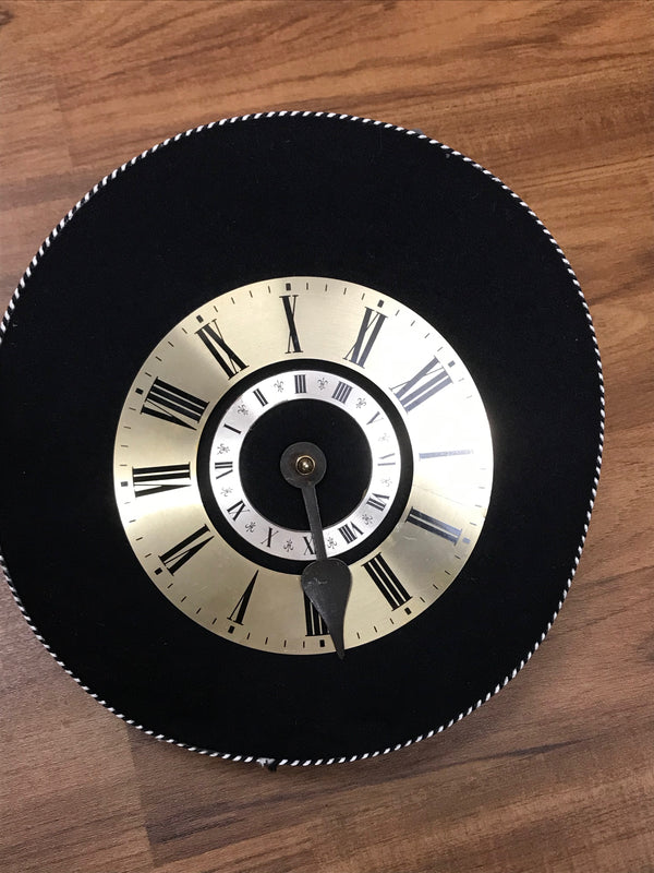 Schwarze Steampunk Uniformmütze Gr.57, Vintage