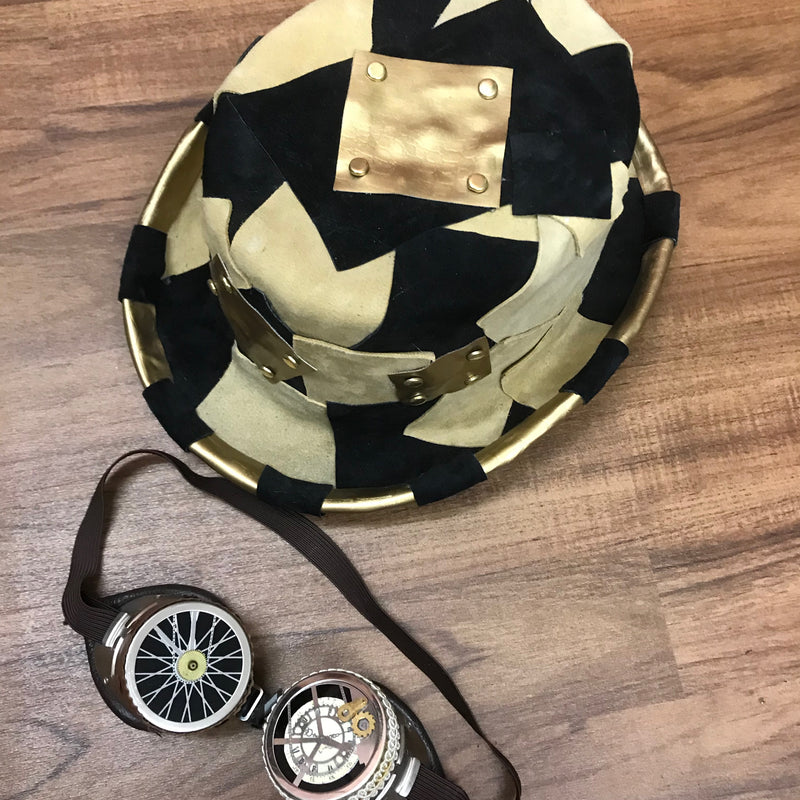 Steampunk Zyliner Kopfbedeckung Handmade 