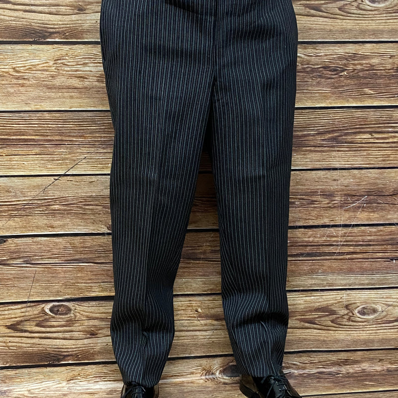 Vintage Stresemann Hose im Nadelstreifen-Design, Größe ca. 54