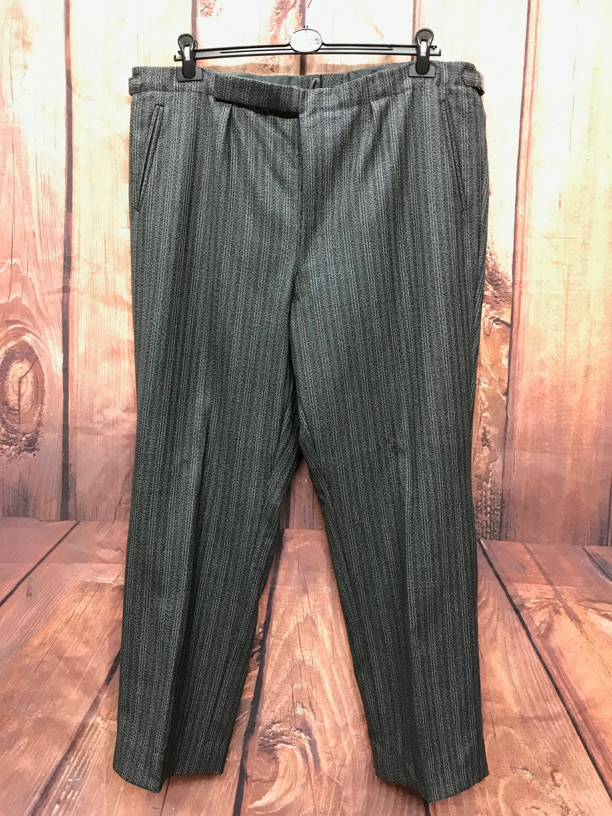 Pantalon antique vintage Stresemann années 20, ceinture 114 cm, taille 60