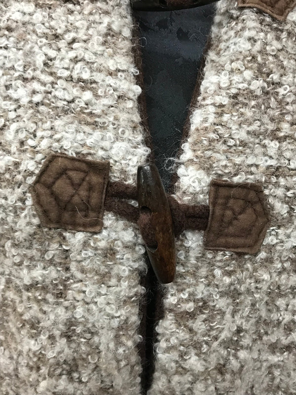 Trachten Strickjacke Damen Größe 38 – C&A, braun/beige