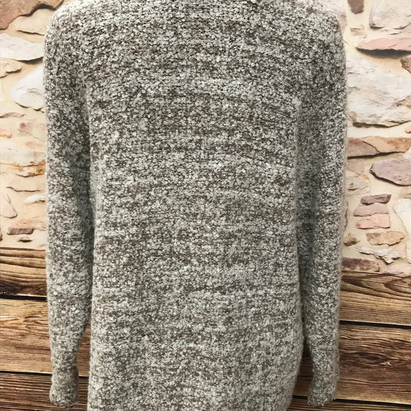 Trachten Strickjacke Damen Größe 38 – C&A, braun/beige