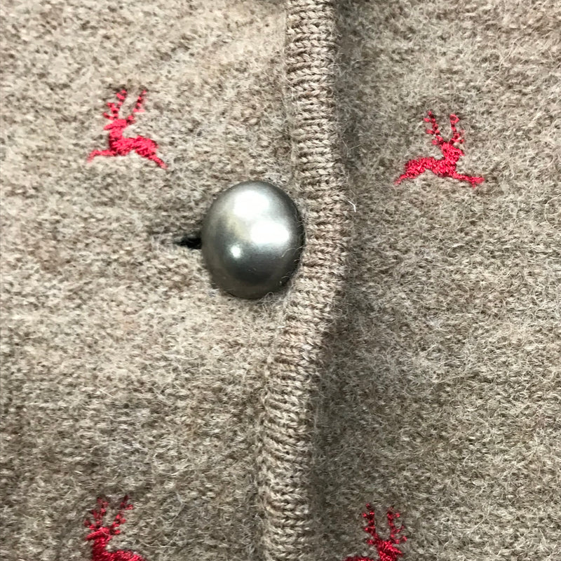 Trachten Strickjacke Damen Größe 40 – Hammerschmid, braun