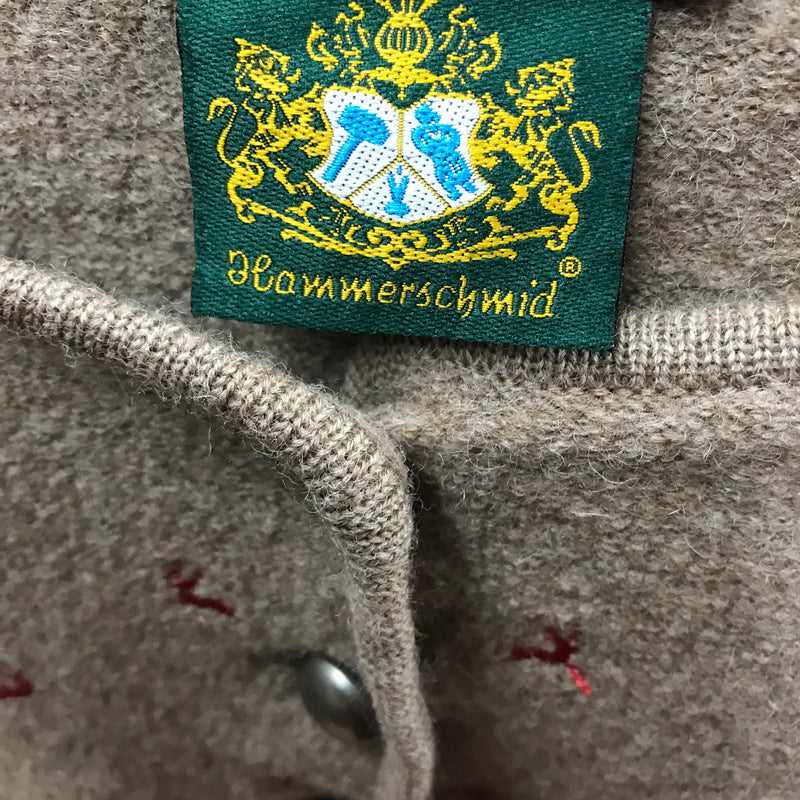 Trachten Strickjacke Damen Größe 40 – Hammerschmid, braun