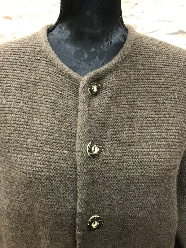Trachten Strickjacke Damen Größe 42 – Lanamoden, braun