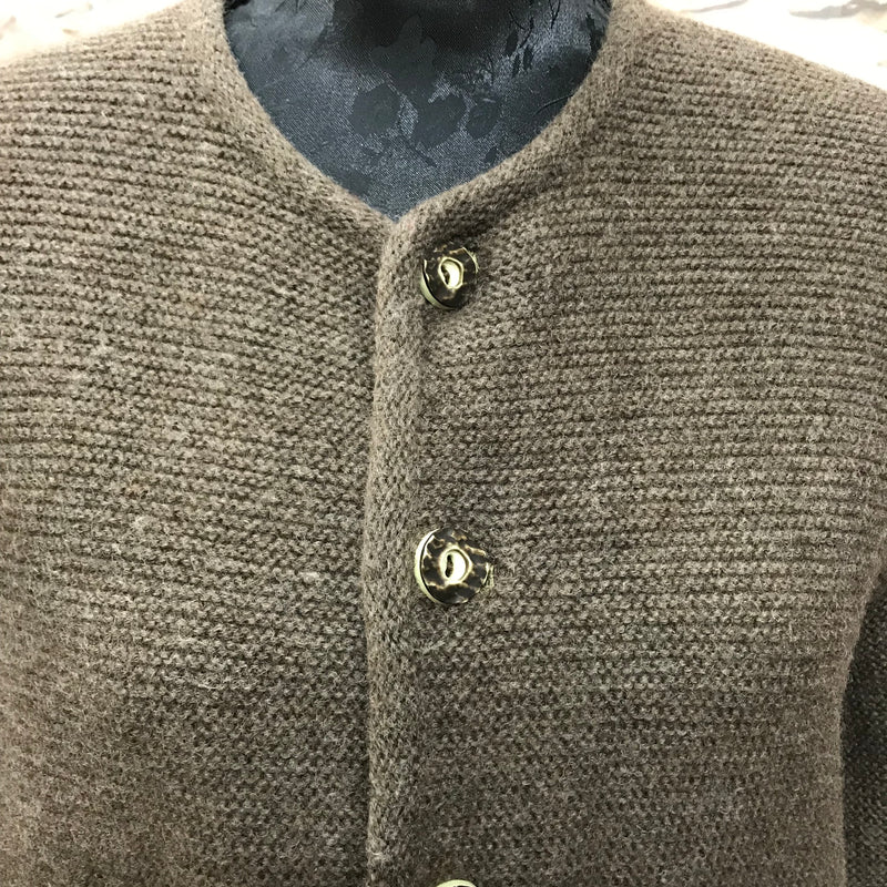 Trachten Strickjacke Damen Größe 42 – Lanamoden, braun