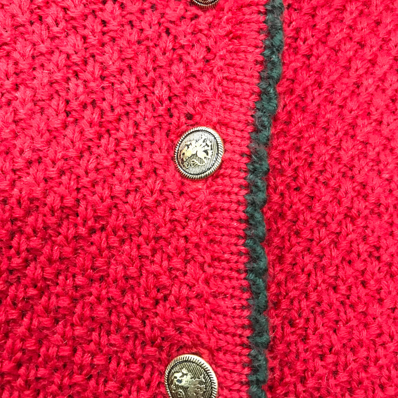 Trachten Strickjacke Damen Größe 40 – C&A, rot