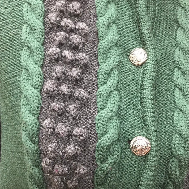 Trachten Strickjacke Damen Größe 46 – Astrifa, grün