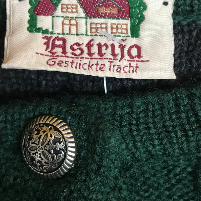 Trachten Strickjacke Damen Größe 46 – Astrifa, grün