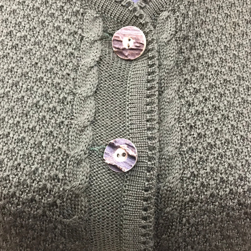 Trachten Strickjacke Damen Größe 44 – Lepegro, dunkelgrün