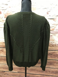 Strickjacke, Trachtenjacke Gr.44