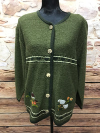 Vintage Trachtenjacke Strickjacke zum Dirndl