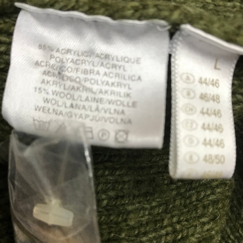 Trachten Strickjacke Damen Größe 44 – grün, mit Motivstickerei
