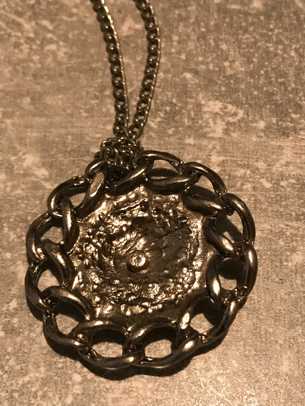 Trachtenschmuck Damen Trachtenkette mit Edelweiß-Motiv