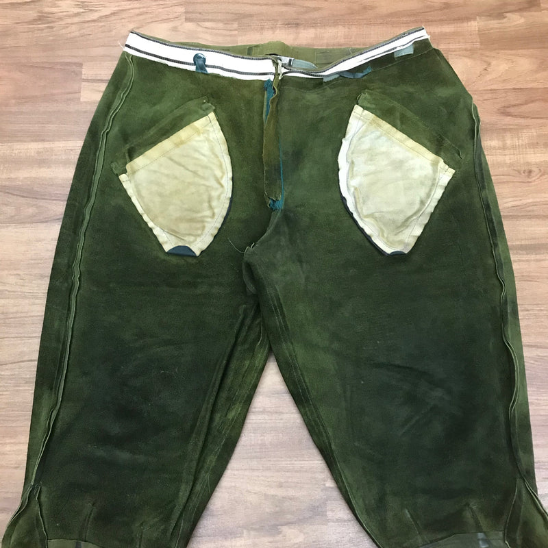 Kniebund Trachten Lederhose speckig, Gr.56