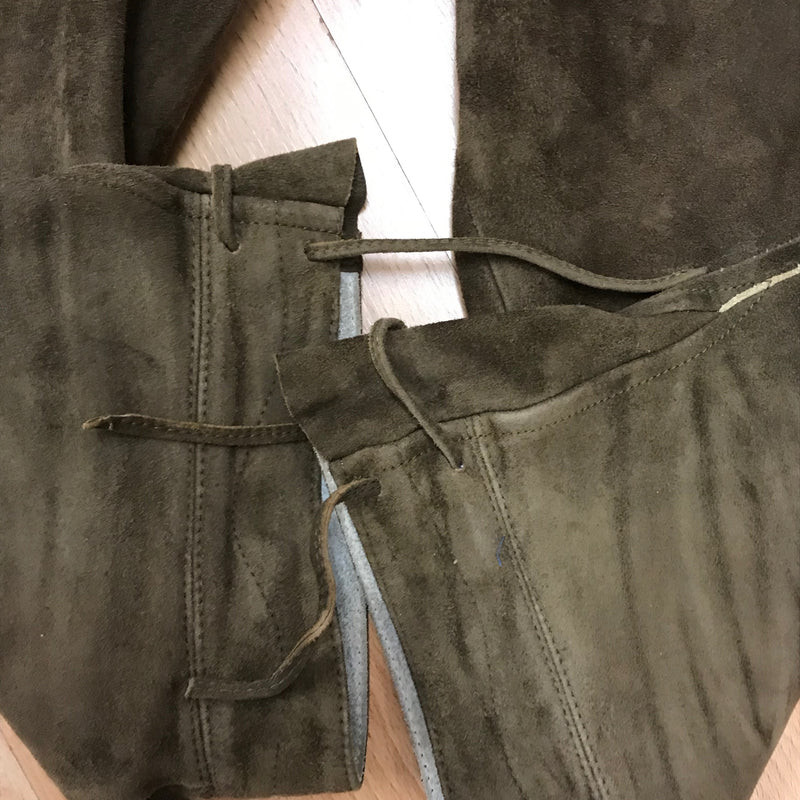 Kniebund Trachten Lederhose, Vintage Gr.50