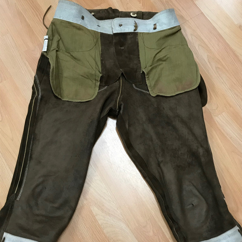 Kniebund Trachten Lederhose, Vintage Gr.50